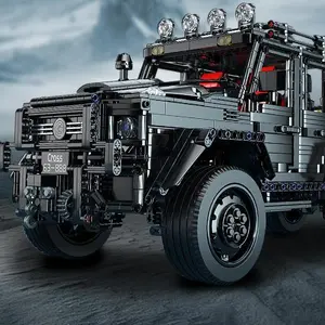 A1【1:8】3224pcs   Dark Warrior Big G Assembly Off-road Vehicle - Brabus Model Educational Toy, perfect gift