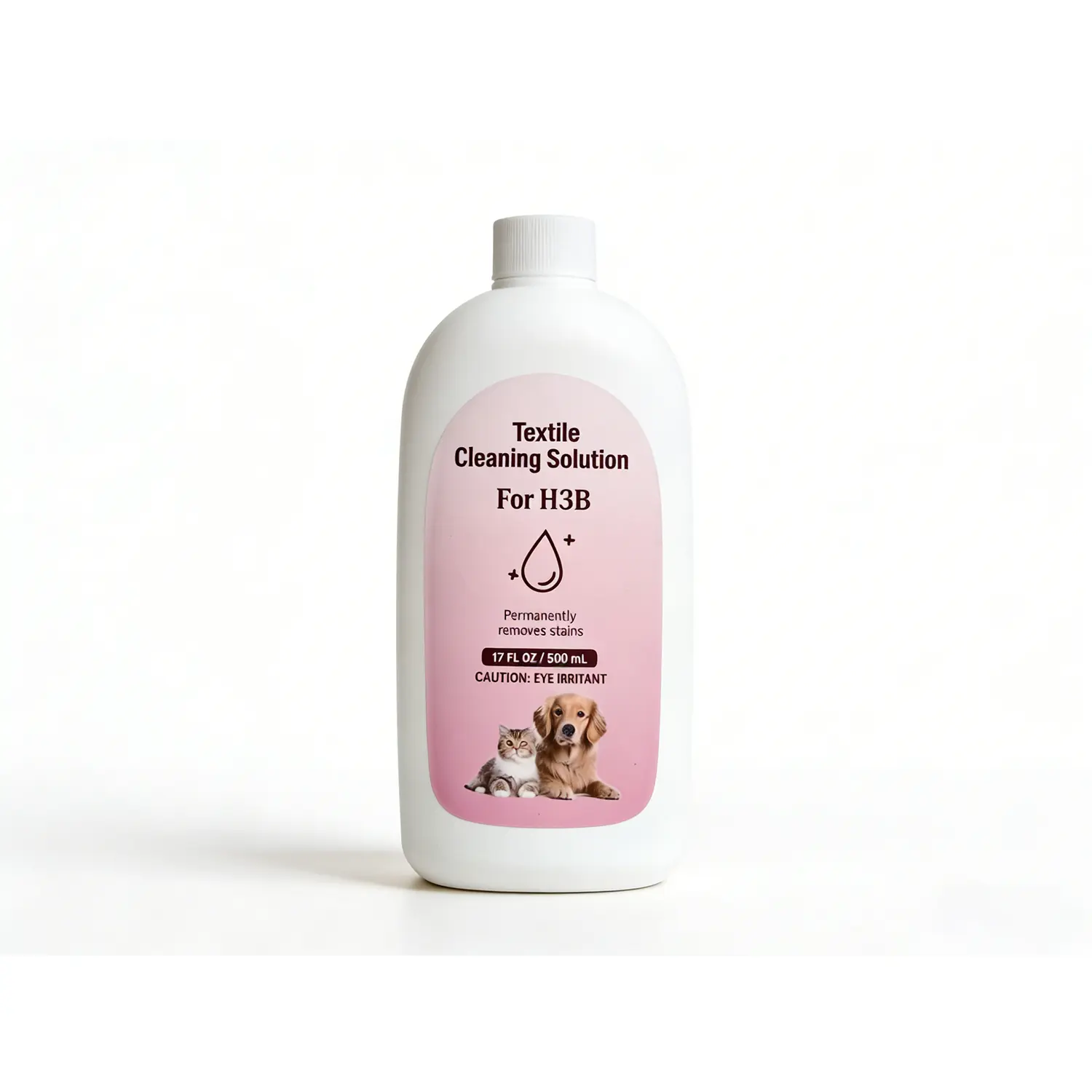 H3B Spot & Stain Liquid Cleaner (17oz/500ml) - Household Accessory for Portable Carpet Cleaners, Cleaning Products, Home Care Supplies for Household Cleaning & Warm Water Safe Stain Removal,back to school,back to school haul