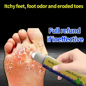 Athlete's Foot Cream: Relieves itching, peeling, foot odor, itchy toes, Hong Kong foot, excessive foot sweat, cracked and blistered feet.