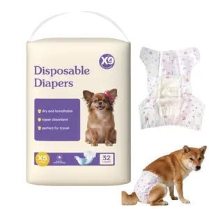 X9 disposable diapers (female) are available in a variety of sizes to provide a tailored fit. They are equipped with humidity indicator, double leakage barrier and special tail opening design, which have super water absorption capacity > 600ml.