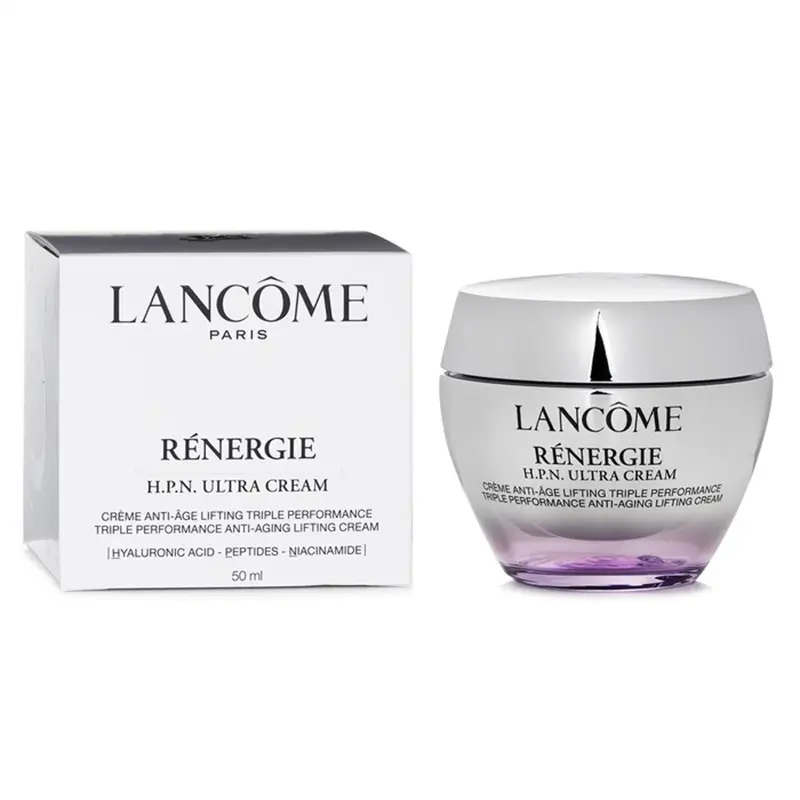 Lancome Renergie H.P.N Ultra Cream - Triple Performance Anti-Aging Lifting Anti-Blemish Moisturizers & Mists, 50ml - Targets Radiant, Soft, Blurred Skin for Glass Skin Goals, Radiant Skin, Soft Skin