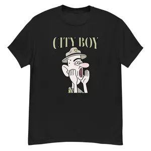 City Boy Hype Epic Meme Cotton T-Shirt