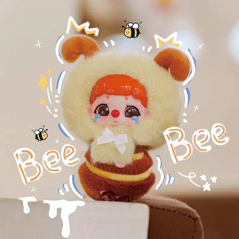 Little Dazed KiKi Plush Zoo Series Blind Box - Boxed Collectible Toys and Plushies, Toy Unboxing Set with Zoo Animal Variety, 1/96 Chase Thrill, Video Proof, Soft Dolls, Holiday Gift, New Random Surprise