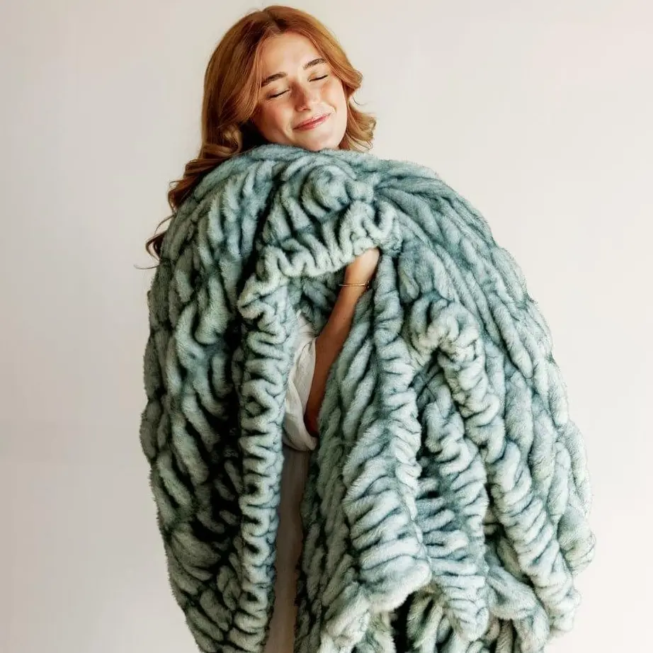 Hugs Jade Blanket