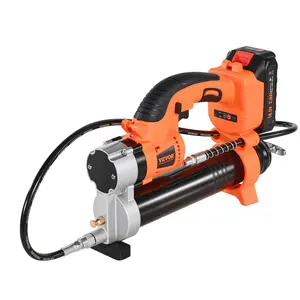 VEVOR Cordless Grease Gun,  8000 PSI Max Pressure, 20V Electric Grease Gun with 2.0 Ah Battery & LED Light, 30-inch Long Hose & Carrying Case, Variable Speed Triggers, Vehicles or Machines Greasing
