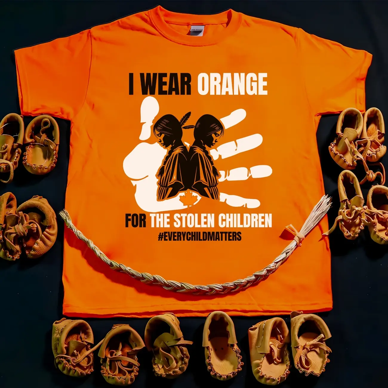 Every Child Matters For Orange Shirt Day Unisex T-Shirt/Hoodie/Sweatshirt 297 Fabric Top