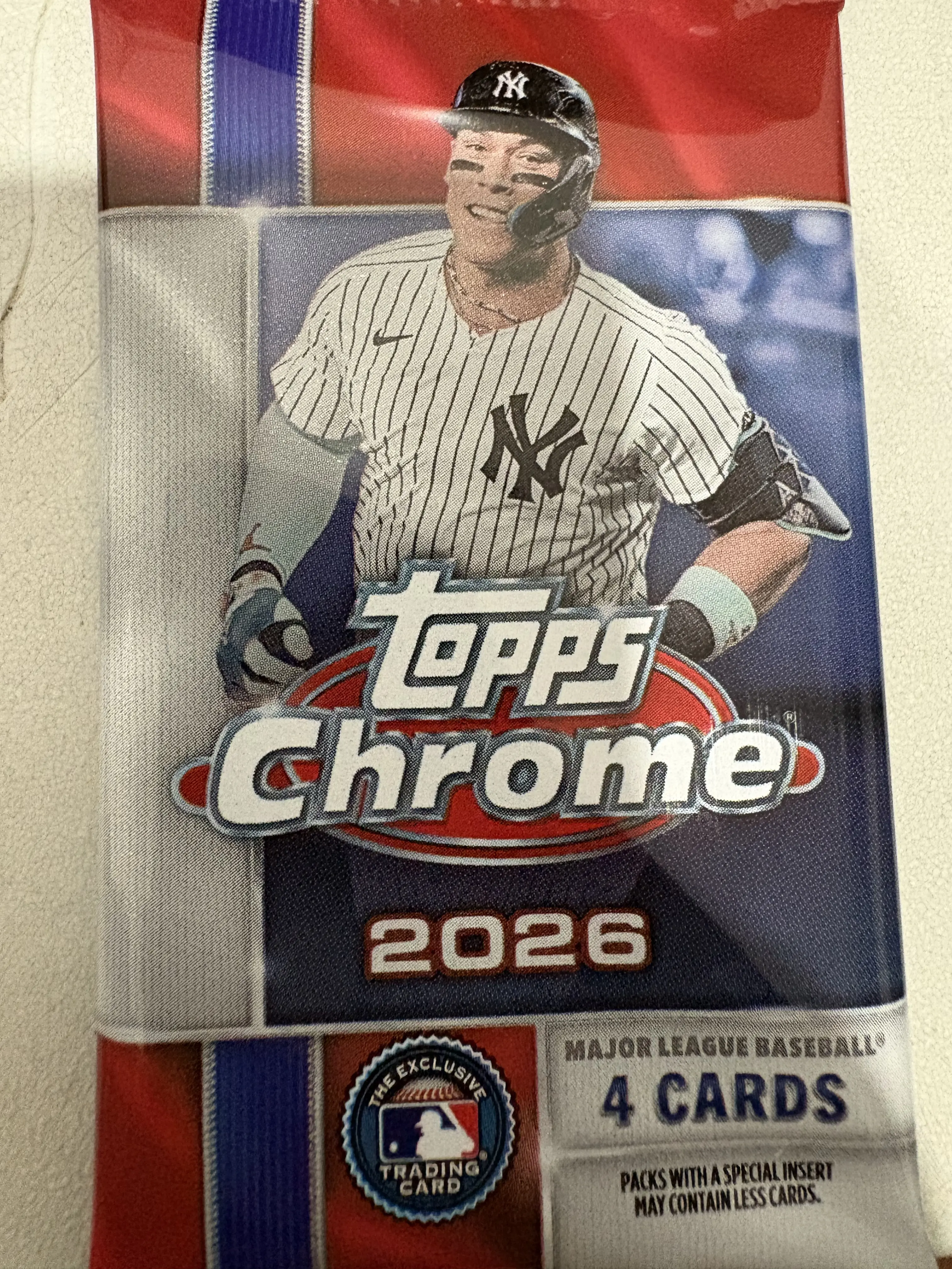 2026 Topps Chrome Baseball Blaster Pack