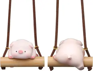 Pig  Hanging Ornament, Piggy Cute  Accessories for Women Girl Funny  Decorations Pig Gifts