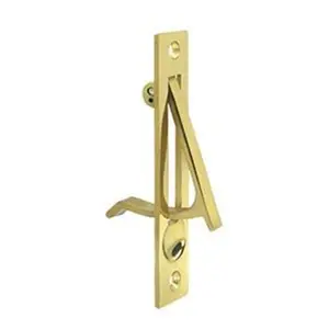 Deltana  Edge Pull, 4 x 0.75 in., Pocket Doors, Keyed Entry