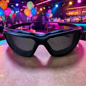 Multi-Functional Mesh Glasses, Party Glasses, Party Accessories, Party Props, Party Supply, Windproof Dustproof Protection, Tactical Safety Eyewear, Essential for Parties & Construction