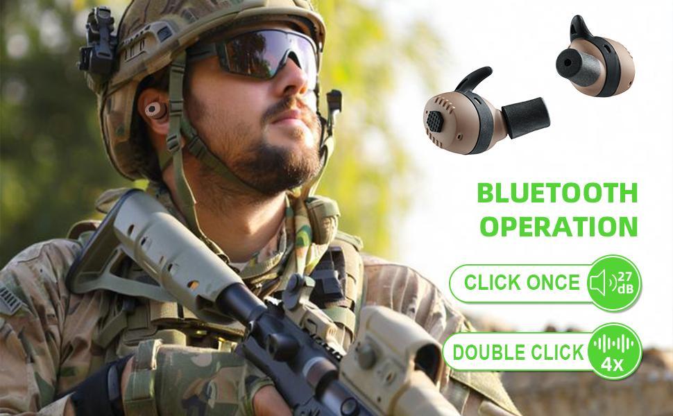 ARM NEXT E30 Tactical Earbuds, Wireless Hearing Protection with 31dB Noise Reduction & Sound Pickup, Bluetooth 5.4, 50H Playtime, ABS Outdoor Gadgets for Shooting & Hunting, Pc, Smartphone, Foam Audio Headphone, Led Display, Phone, Port, Electronic tiktok ARM NEXT E30 Tactical Earbuds, Wireless Hearing Protection with 31dB Noise Reduction & Sound Pickup, Bluetooth 5.4, 50H Playtime, ABS Outdoor Gadgets for Shooting & Hunting, Pc, Smartphone, Foam Audio Headphone, Led Display, Phone, Port, Electronic tiktok