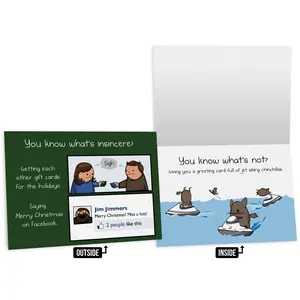 Chinchillas - Holiday Card