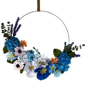 Door Wreath - Bluebell Halo