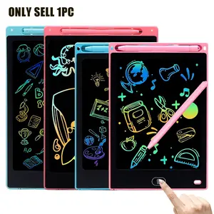 Children LCD Writing Board Erasable Reusable Kids Doodle Pad, 8.5 Inch & 10 Inch, Educational Toy for Ages 3-8, Ideal Gift for Boys Girls