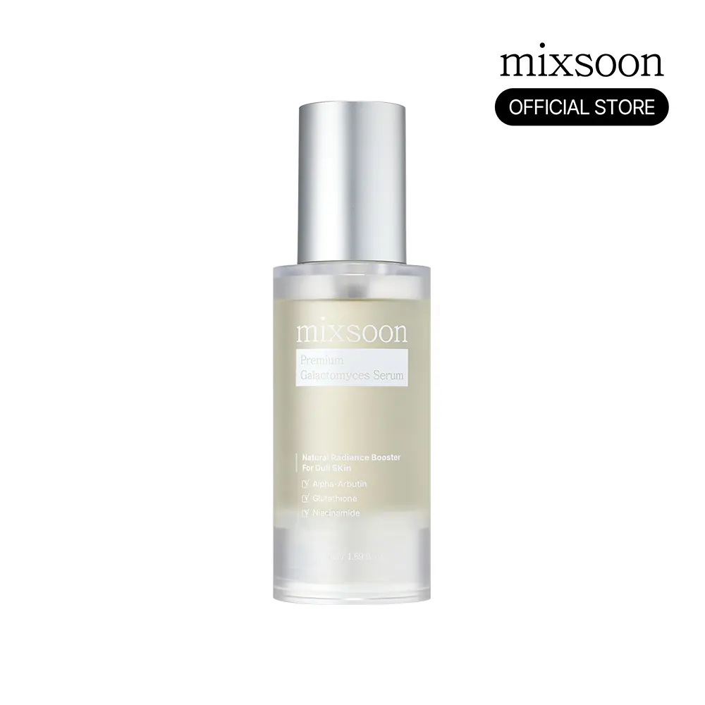 [mixsoon Official] Premium Galactomyces Serum 50ml - Daily Dry Skin Repair Selfcare Serum, Firming, Moisturizing