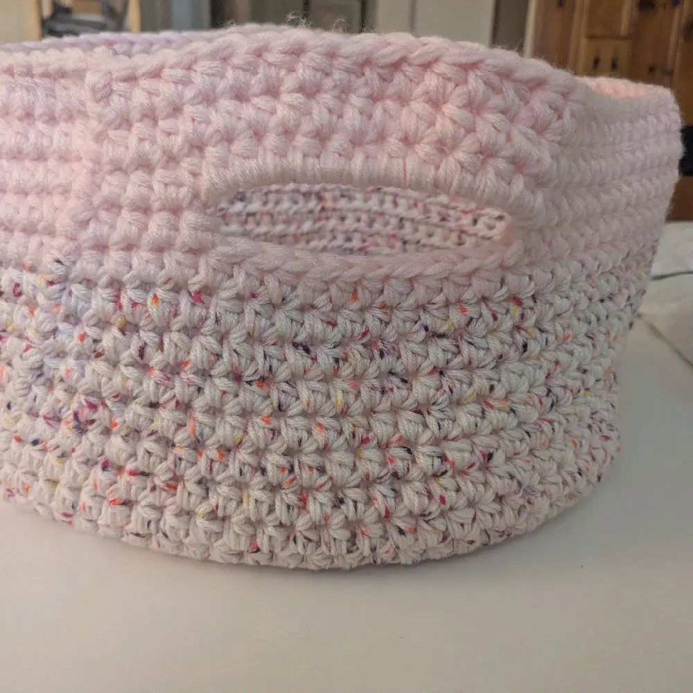 Crochet Basket - Handmade Storage Solution