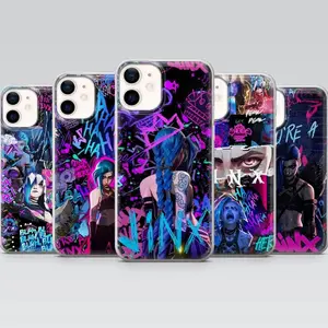 [MAGSAFE AVAILABLE] League Of Legends Phone Case Arcane Compatible with iPhone 11, 12, 13, 14, 15, 16, 17 & Samsung Galaxy – check our available sizes