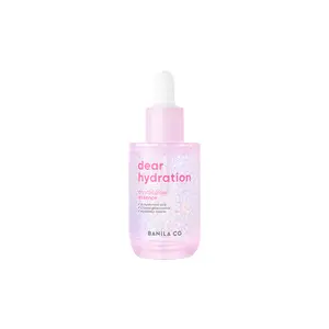 Dear Hydration Crystal Glow Essence | Pink Cactus & Biome Serum for Radiant, Moisturized Skin | Hyaluronic Acid Hydration Serum