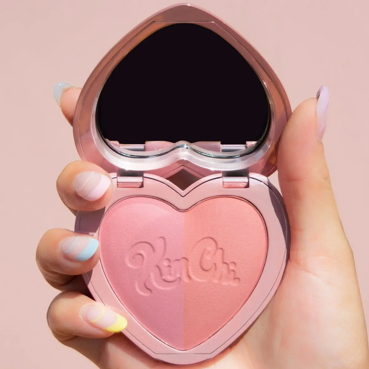 KimChi Chic Beauty Thailor Collection Blush Duo - Two Colors in One Makeup Compact