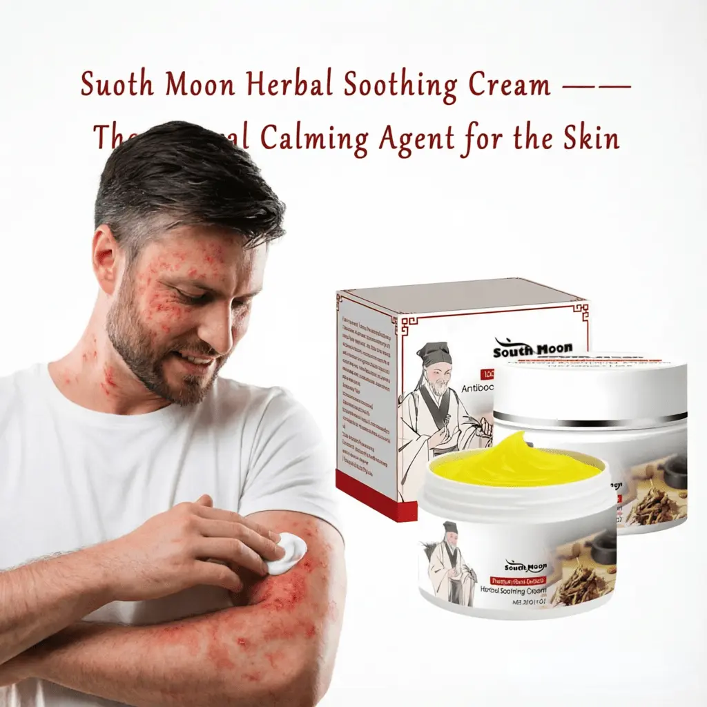Natural Soothing Herbal Cream for Eczema & Psoriasis - Non-Greasy, Alcohol-Free, Non-Toxic Hydrating Balm for Adults' Sensitive Face & Body Skin, Plant-Derived Itch Relief & Dryness Care, 30g, Solid, Moisturizing, Balm Body Lotions & Creams, Aloe Moisturi