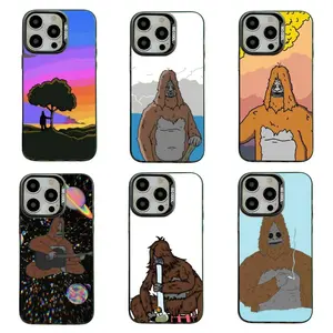 Sassy the Sasquatch Phone Case Trendy Cartoon The Big Lez Show Phone Case Compatible for iPhone 17 16 15 14 13 12 11 and for Samsung S22-S25 Perfect Gift for Her Him