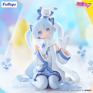 Hatsune Miku Noodle Stopper Figure -SNOW MIKU Sky Town 10th ver.-