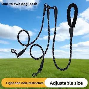 Dual Dog Walking Leash for Small & Medium Breeds | Perfect for Corgi, Shiba, French Bulldog & Border Collie