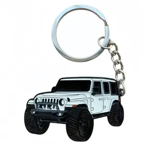 Off-Road Car Keychain Heavy Duty Double Sided Metal Key Ring For Men Scratch Resistant Premium Quality Enamel Coating Ideal For Adventure Enthusiasts Summervibes Rugged Compact tiktokshopspringglowup