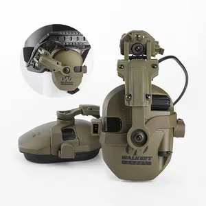 Electronic Shooting Earmuffs 001 Second Noise Cancellation 23dB Noise Reduction Amplifies Ambient Sounds Fits OPS Team Helmets 360 Rotation 35mm Jack For Shooting Hunting Tactical Communication tactical gear shooting protection noise cancelling earmuffs