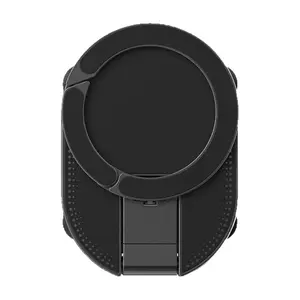 Double-Sided Suction & Magnetic Phone Holde - Foldable Hands-Free Silicone 3 in 1 Magnetic Phone Mount, 360° Rotation with 18 Strong Suction Cups for Car Dashboards Offices Kitchens