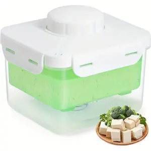 Adjustable Tofu Press for Silken, Firm, Extra Firm Tofu, Removes Excess Water, Dishwasher Safe, BPA-Free, Enhances Flavor