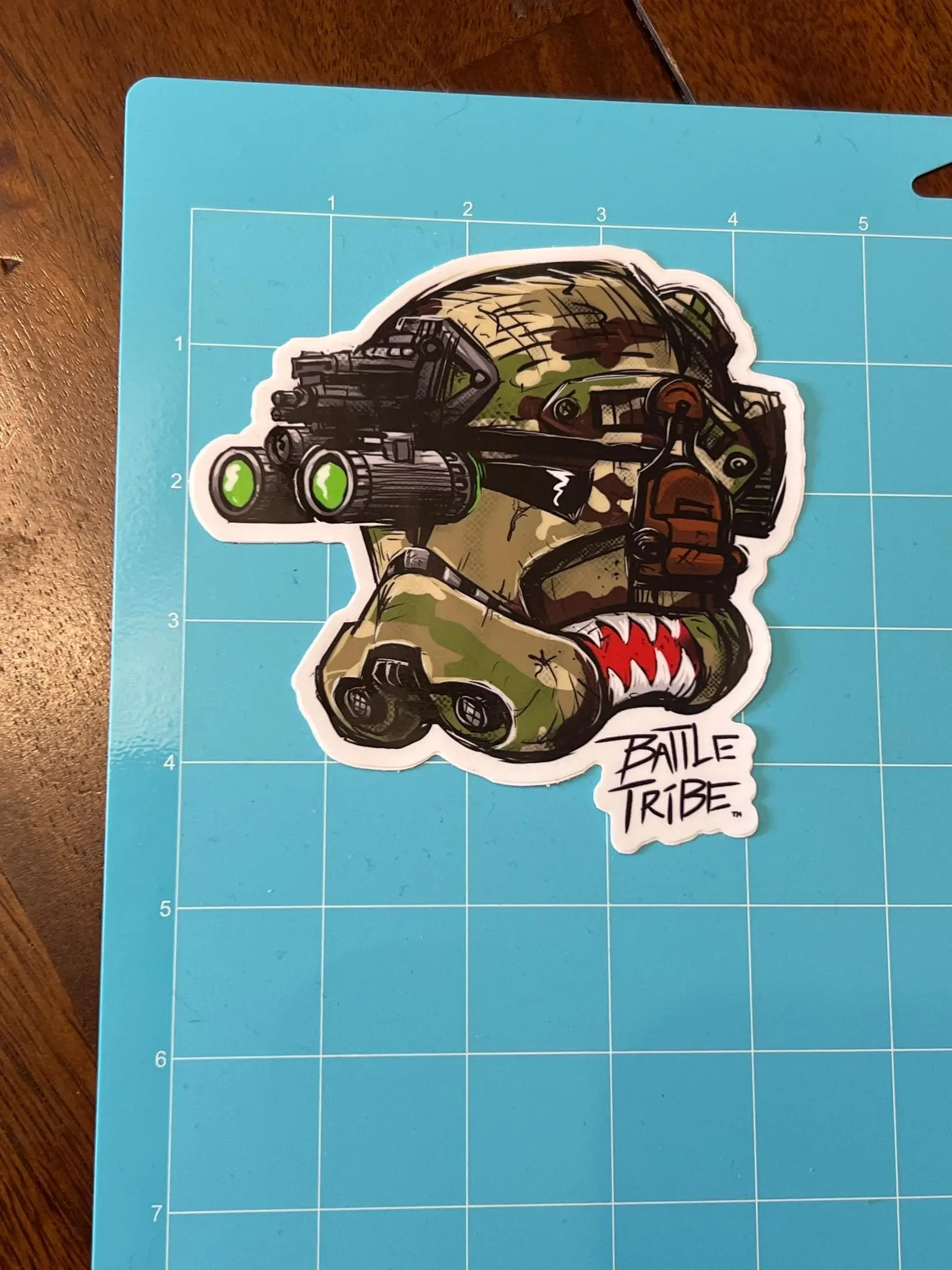 Combat Tribe Helmet sticker, Hard Hat Sticker, Bue Collar Sticker, Construction Sticker, Hard hat stickers, lunchbox sticker, Journeyman sticker, 409 carpenters, working class, carpenters stickers, union stickers