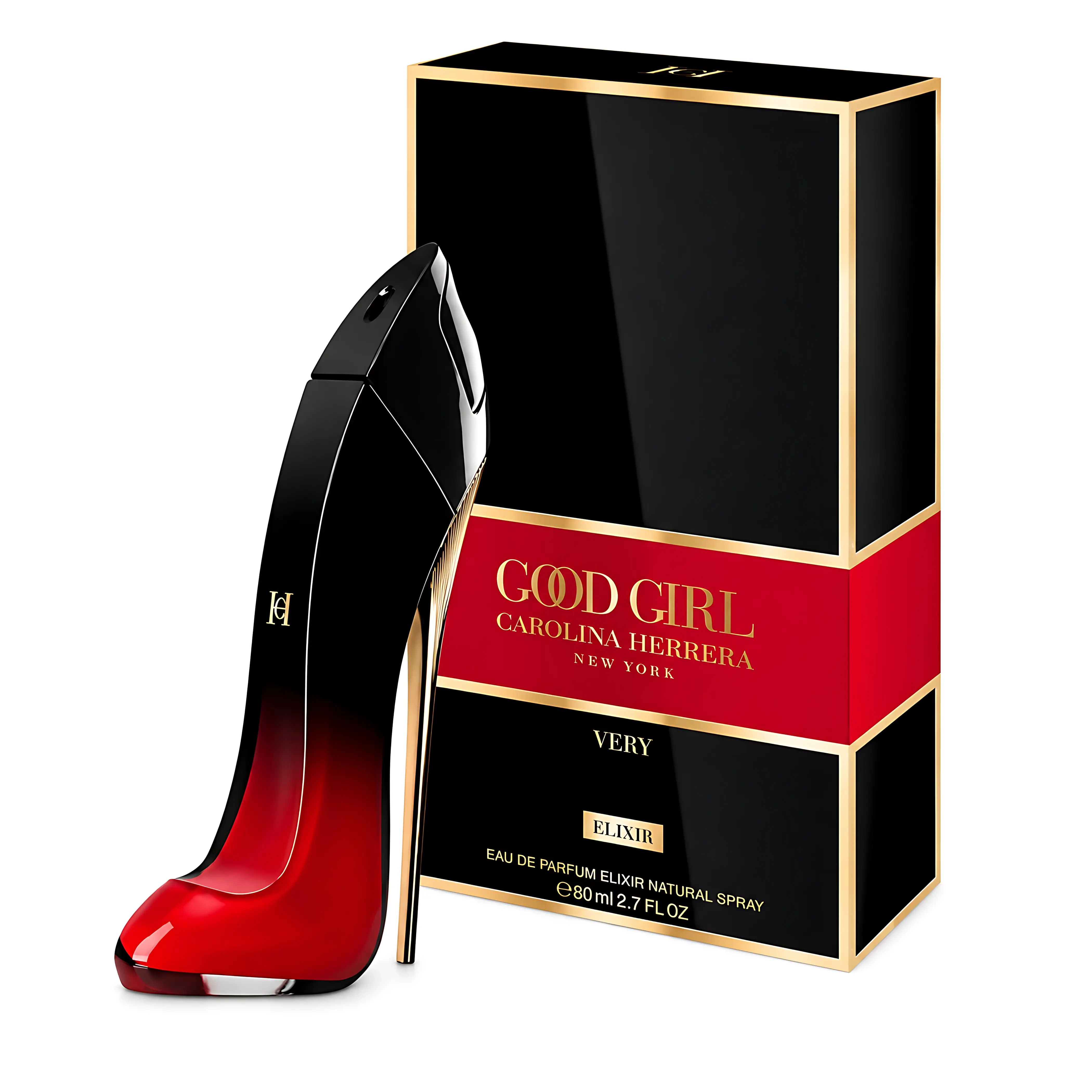 Carolina Herrera Very Good Girl Elixir For Women's 2.7 Oz, Ambery Fruity Floral