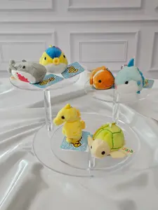 Sea Life - Puchimaru - Mini Animal Bean-filled Plush Keychain