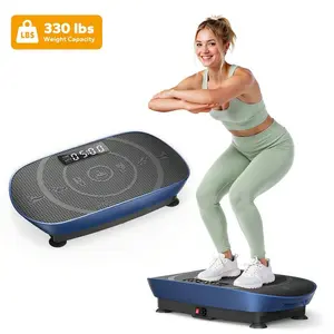 Curved Vibration Plate Machine, LED Display Home Fitness Exercise Equipment, Vibration Plates