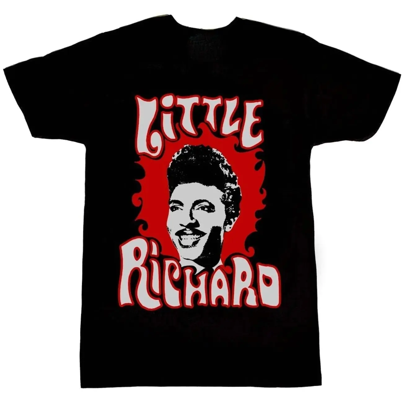Vintage Little Richard Face To Face Cotton Black Full Size Men Women Shirt SE184 R