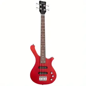 Electric Bass Guitar Beginner Kit with Accessories for Kids and Adults