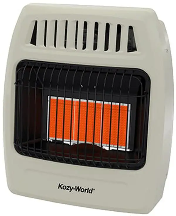 World Marketing KWN391 3 Plaque Infrared 18K Gas Wall Heater