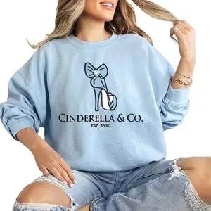 Cinderella And Co Est 1950 Sweatshirt, Gift For Magic Kingdom Vacation, Magic Kingdomland Hoodie, Magic Kingdom Princess Sweatshirt , Cute Winter Sweater, Holiday Sweaters, Cozy Winter Gift for Him Her 2