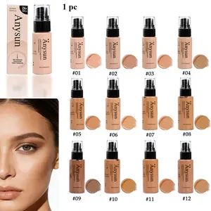 24H Long Lasting Liquid Foundation - Lightweight Hydrating, No Cakey, Natural Smooth Finish