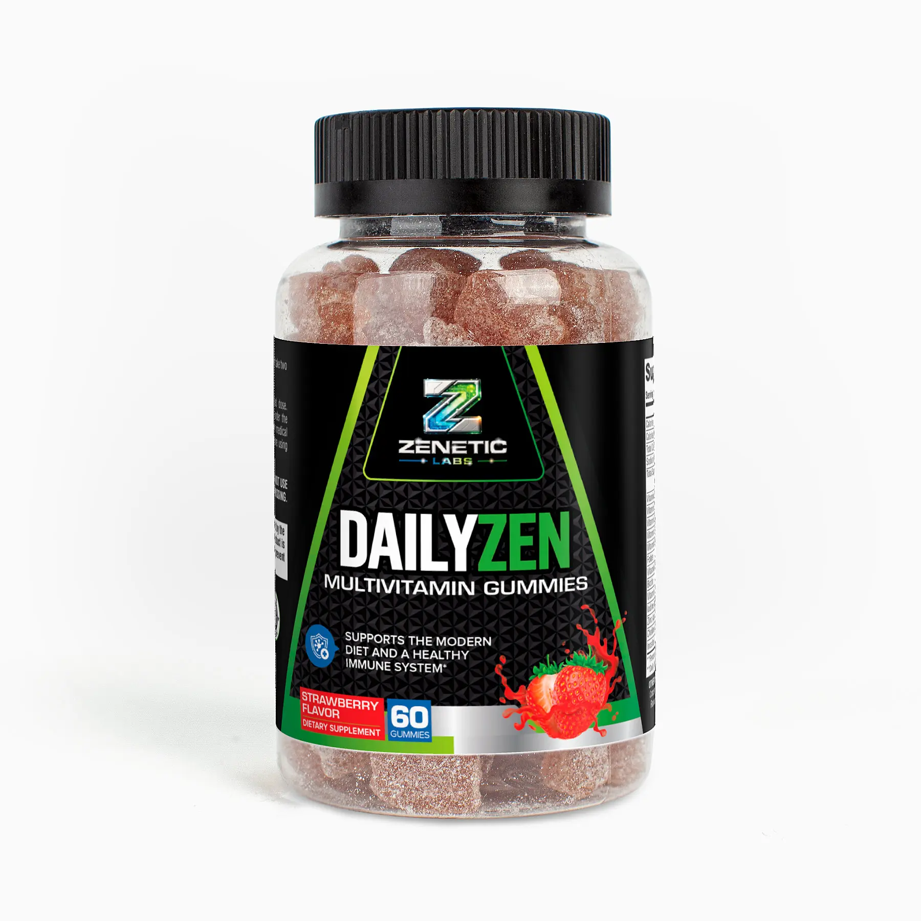 DailyZen Gummies - Daily Multivitamin Supplement for Health and Wellness Healthcare Fitness