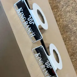 F150 King Ranch 09-25 F150 strut Badges - Coil Spring Plate - Logo Decorative Plates for King Ranch Models