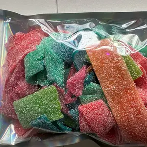 Sour Gummy Belts - Tangy & Zesty Gummy Texture - Fun Flavored Accessory for Any Event