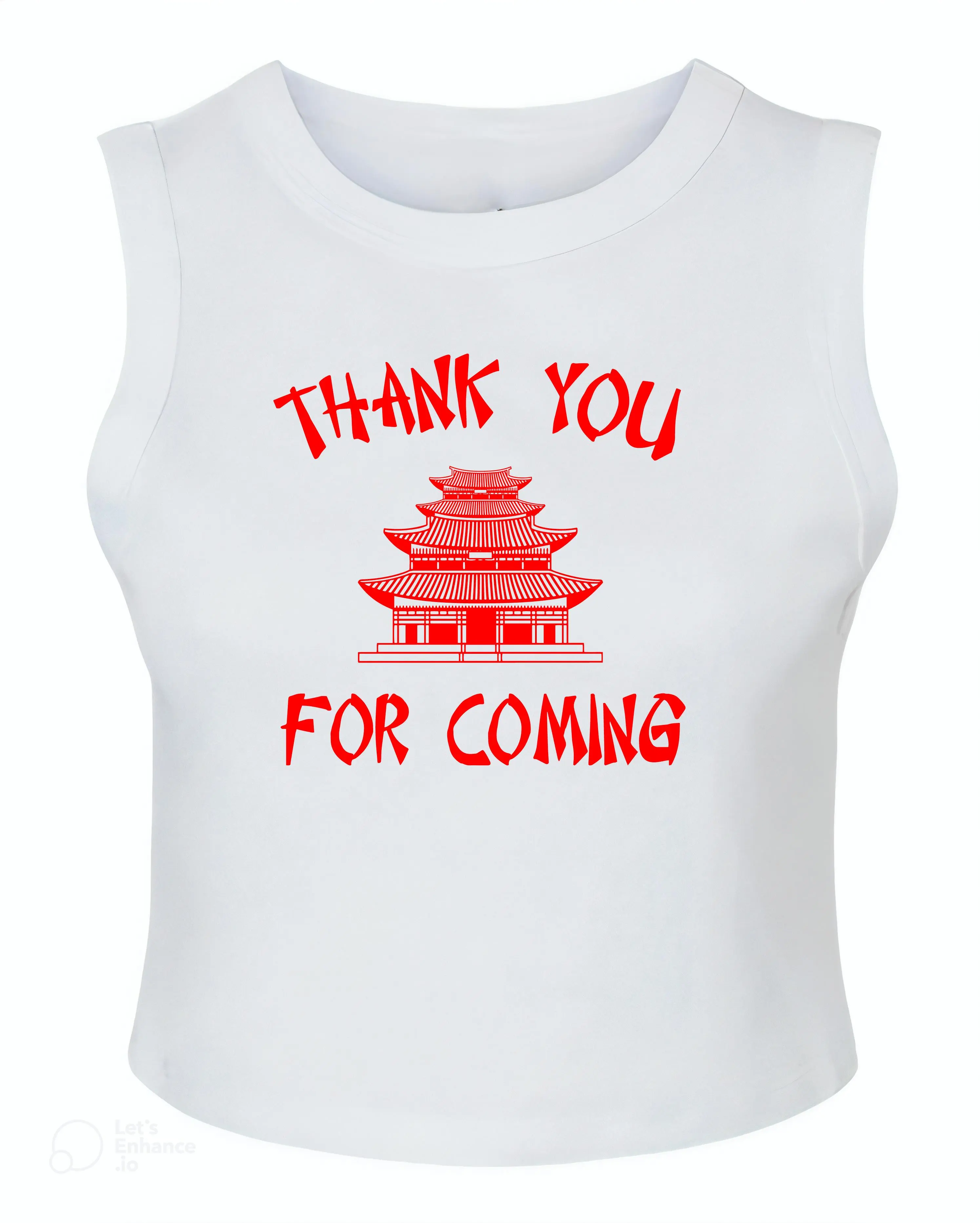 Thank You Come Again Women's Crop Tank