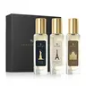 Maytime Summer Scented Journeys 3-Piece Unisex Fragrance Set (3×30ml) – Voyages Olfactifs Collection, Long-Lasting Eau de Parfum for Work, Dates & Nights, Woody Spicy & Fougere Scents Inspired by New York, Paris & Milano