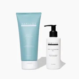 DRMTLGY Double Cleanse Bundle - Pre-Cleansing Oil and g(OAT) Cleanser