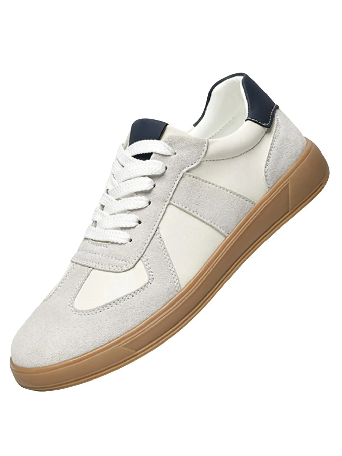 Spring New Men's Fashion Casual Sneakers, Retro Versatile German Training Shoes, Low Top Breathable Comfortable Sports Shoes, Casual Skateboarding Shoes, Leather Skateboarding Shoes, Skater Shoes, Street Shoes