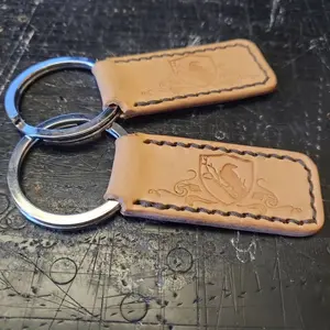 Leather Key Fob (Keychain)