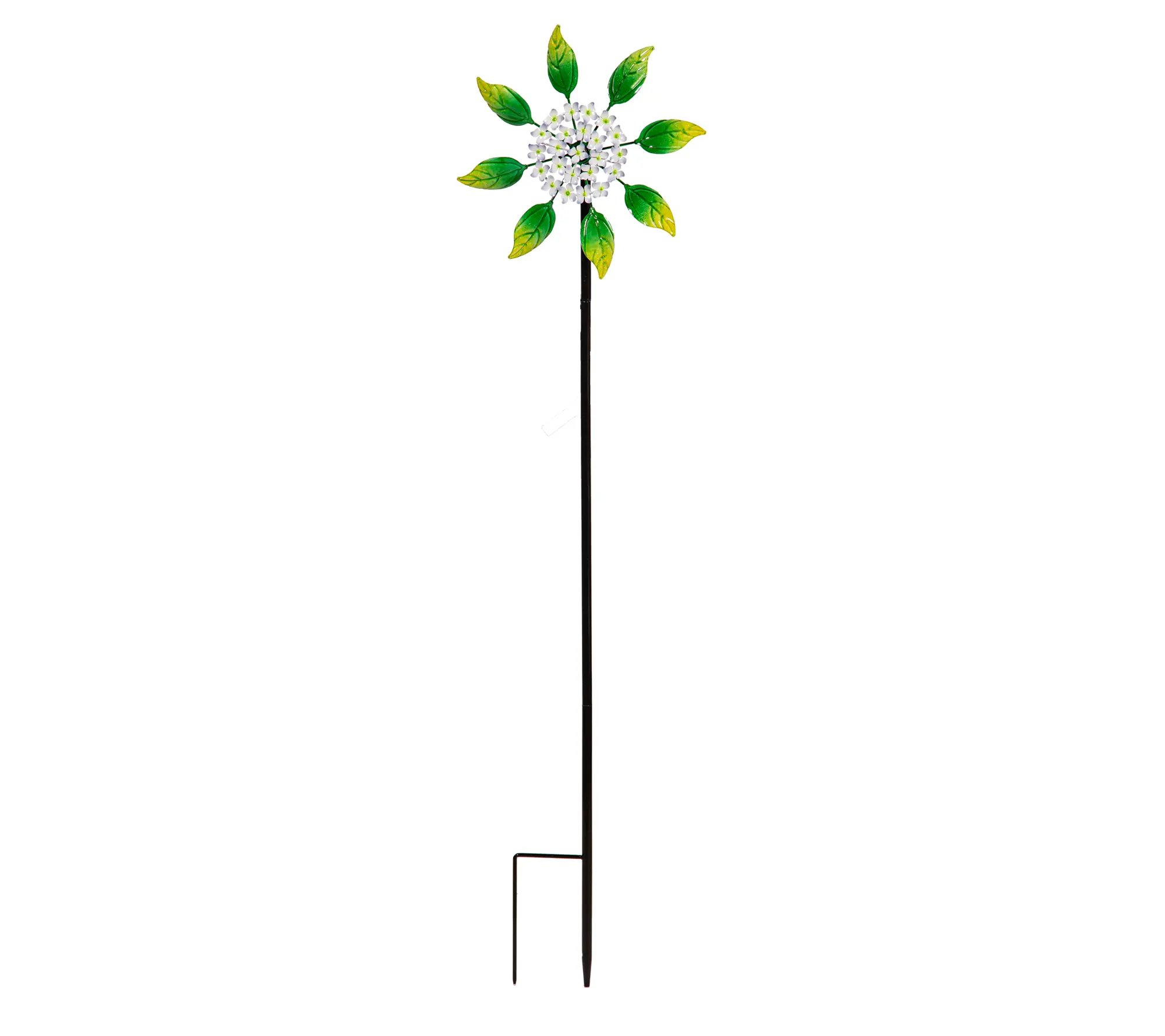 Plow & Hearth 48" Tall Hydrangea Wind Spinner