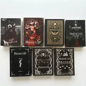 Manacled by SenLinYu Hardcover Book Set, 3-in-1 Special Edition with 7 Different Cover Designs, Dramione Inspired Fanfiction Book with Free Bookmark